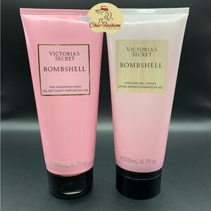 Victoria’s Secret Bombshell Refreshing Gel Body Wash and Lotion Set